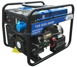 Бензиновый генератор ТСС 5кВА/5кВт (TSS SGG 5000 E)