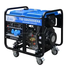 Дизельный генератор ТСС 5кВА/5кВт SDG 5000EHA
