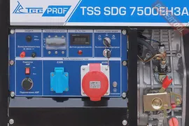 Генератор дизельный ТСС TSS SDG 7500EH3A