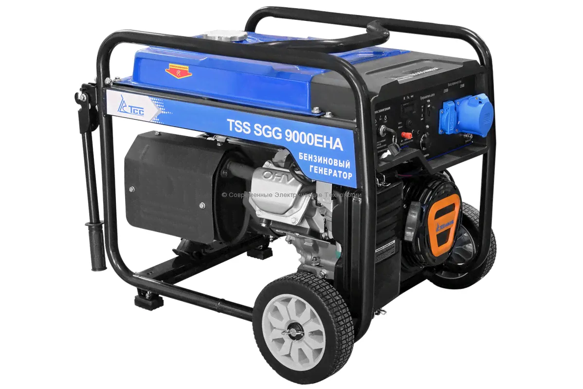 Бензиновый генератор ТСС 8.5кВт (TSS SGG 9000 EHA)-0